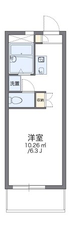 レオパレスサニーコートイシガキの物件間取画像